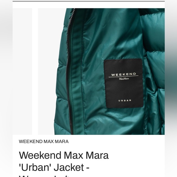 Weekend Max Mara 'Urban' Jacket goose down - Picture 2 of 9